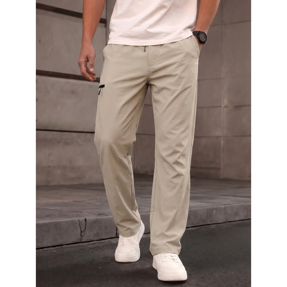REI Co Op Mens 40x32L Tan Lightweight Trail Ready Outdoor Pants UPF 50 Gorpcore